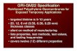 GRI-GM22 Specification - Geosynthetic Institutegeosynthetic-institute.org/grispecs/gm22pp.pdf · GRI-GM22 Specification Reinforced Polyethylene Geomembranes for Exposed Temporary