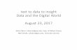 text to data to insight Data and the Digital World August ... · The mystery of Mr. Galbraith and The Cuckoo’s Calling. Sentiment Analysis: Trump Tweets. Negative tweets are from