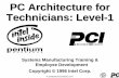 PC Architecture for Technicians: Level-1faculty.chemeketa.edu/csekafet/ELT256/PCArch-full_sys-ovrvu.pdf · PC Architecture For Technicians Level -1 ... 80286, 80386, 80486, 82288,