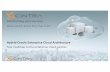 Hybrid Oracle Enterprise Cloud Architecturenyoug.org/wp-content/uploads/2016/12/CINTRA-OOW-Hybrid-Oracle-C… · Hybrid Oracle Enterprise Cloud Architecture ... Oracle Cloud Reference
