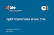 Digital Transformation at Entel Chile 2017... · SIEBEL CRM/PRM Account Management ... Partner Management Opportunity Management Marketing Lead Management Dealer Management Order