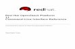 Red Hat OpenStack Platform 11 Command-Line Interface Reference · Red Hat OpenStack Platform 11 Command-Line Interface Reference Command-line clients for Red Hat OpenStack Platform