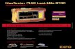 MaxTester 715B Last-Mile OTDR - Fiber Instrument Sales87943.pdf · The MAX-715B OTDR/iOLM is optimized for the point-to-point testing and troubleshooting of FTTx architectures, and