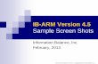 IB-ARM Version 4 - Information Balanceinfobal.com/wp-content/uploads/2014/09/ARM-V4... · h. user guide – provides online ... February, 2013 Application Road Map (ARM) Version 4.5