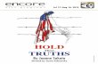 Hold These Truths at ACT Encore Arts Seattle · 2015-11-06 · Oliver Wendell Holmes, ... His portrayal of Nancy’s murder from Oliver Twist was so vivid ... childhood in South Africa