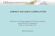 ENERGY BALANCE COMPILATION - INOGATE Energy_Balance_Compilation.pdf · 2013-11-08 · ENERGY BALANCE COMPILATION ... • Lignite briquettes production ... • Charcoal production