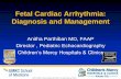 Fetal Cardiac Arrhythmia: Diagnosis and Management fetal heart rate and rhythm Rhythmic contractions begin at 22 days post conception Atrio-ventricular synchrony by 6 weeks (110bpm)