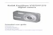 Kodak EasyShare V1073/V1273 digital cameraresources.kodak.com/support/pdf/en/manuals/urg00838/V1073_V1273... · Kodak EasyShare V1073/V1273 digital camera ... A/V Out/Dock connector