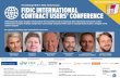 Presenting FIDIC’s 30th Anniversary FIDIC … · listening to case studies on the FIDIC Red, Yellow, Silver as well as other books in the Rainbow Suite. Case study presenters, including