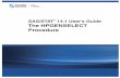 The HPGENSELECT Procedure - SAS Technical Support | SAS ... · The HPGENSELECT Procedure ... which are familiar from SAS/STAT procedures (in particular, the GLM, ... 2 2 2 2 1 1 31.923