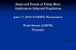 Status and Trends of Trinity River Anadromous Salmonid ... · Status and Trends of Trinity River Anadromous Salmonid Populations June 17, ... Brief History of the TRD and Fisheries