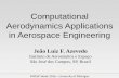 Computational Aerodynamics Applications in Aerospace ... Computational Aerodynamics Applications