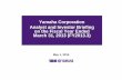 Yamaha Corporation Analyst and Investor Briefing on the ... · Yamaha Corporation Analyst and Investor Briefing ... Guitar sales were up from the previous year, ... Argentina remained