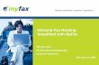 Webinar - Inbound Fax Routing Simplified with MyFax · Inbound Fax Routing Simplified with MyFax ... Product Marketing Manager ... e-fax, e fax, internet fax, email fax, e-mail fax,