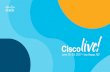 Multi-Cloud and Application Centric Modeling, Deployment and … · 2017-06-26 · Multi-Cloud and Application Centric Modeling, Deployment and Management with Cisco CloudCenter ...