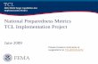 National Preparedness Metrics TCL … Preparedness Metrics TCL Implementation Project ... course development and course ... (SAMPLE from an actual Exercise Evaluation Guide)