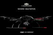 WORK SMARTER - microdrones · WORK SMARTER. PROFESSIONAL ... Camera model** Sony DSC-QX10 Sony a6300 Sony RX1RII ... drones on the job – or add a smaller, ...