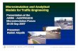 Microsimulation and Analytical Models for Traffic Engineering€¦ · Microsimulation and Analytical Models for Traffic Engineering Microsimulation and Analytical Models for Traffic