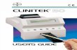 USER’S GUIDE - yeec · Your CLINITEK® 50 Urine Chemistry Analyser is a portable ... What about this User’s Guide? ... lines for manual entry of the colour and clarity