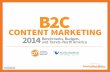 B2C - Marketing Professionals, Modern Marketing Tools SponSored by VieW & SHare Percentage of B2C Marketers Using Content Marketing 90% use content marketing 10% do not use content