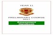 PRELIMINARY COURSE 2017 Assessment Handbookweb1.sthgrafton-h.schools.nsw.edu.au/sghs/curriculum/seniors/... · ENGLISH ADVANCED ... complete the Preliminary Course before you commence
