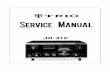 JR310 service manual - afu-df3iq.deafu-df3iq.de/Hersteller/Trio/JR-310/JR310_service manual.pdf · S14-275 S14-332 S14-333 S14441 S14-627 ... (red 0.2m Colored Pipe Thumb Shaft Stopper