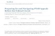 Preparing for and Navigating PTAB Appeals Before the ...media.straffordpub.com/products/preparing-for-and-navigating-ptab... · Preparing for and Navigating PTAB Appeals Before the