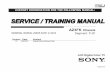 SERVICE / TRAINING MANUAL - docshare01.docshare.tipsdocshare01.docshare.tips/files/25960/259601565.pdf · SERVICE / TRAINING MANUAL LCD Digital Color TV AZ3FK Chassis ... Section
