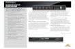 EUROPOWER PMP550M - AllProSound.com PMP550M Powered Mixers. Page 2 of 4 B212XL Loudspeaker (Monitor Mix) Front Panel Small, Simple, Superb Small, simple events call for a lightweight,