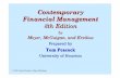 Contemporary Financial Management - Philadelphia … · Contemporary Financial Management 8th Edition by Moyer, McGuigan, and Kretlow Prepared by Tom Peacock University of Houston