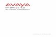 IP Office 4 - Avaya Support€¦ · IP Office IP Phones This documentation provides notes for the installation of supported Avaya 1600, 4600 and 5600 IP phones onto IP ... language