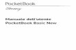 Manuale dell'utente PocketBook Basic Newdownload.pocketbook-int.com/Basic_new/Ita/User_Guide_PocketBook... · • fiamma diretta o fumo (sigaretta, accendino, fiam-ma lIbIra I Iosì