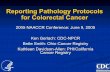 Reporting Pathology Protocols for Colorectal Cancer · Reporting Pathology Protocols for Colorectal Cancer 2005 NAACCR Conference: ... of cancer checklists with text-based narrative