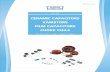 2018 TM CERAMIC CAPACITORS VARISTORS FILM ... / Varistors / Film Capacitors / Choke Coils 製品ガイド P34～50 製品一覧表 P34 使用上の注意 P35 TNRの定格 P36 安全規格について