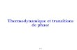 Thermodynamique et transitions de phaseherve.lemonnier.sci.free.fr/INSTN2007/instn_presentation_3-Thermo... · Buts de ce cours – Rappels généraux de thermodynamique – Donner