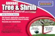 ANNUAL Tree & Shrub - Bonide · ANNUAL TREE & SHRUB Insect Control with SYSTEMAXX • This concentrate dissolves in water allowing the insecticide to move through the root zone.