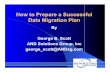 How to Prepare a Successful Data Migration Plan - The … · 2010-12-10 · How to Prepare a Successful Data Migration Plan By George B. Scott AND Solutions Group, Inc george_scott@ANDsg.com