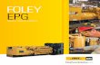 FOLEY EPG€¦ · Generator Set Rental Temperature ... » Towable » Hoses and related ... “Caterpillar Yellow,” the “Power Edge” trade dress as well as corporate and