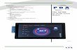 7in PCAP Touch Module - Farnell element14 · 2.1 Introduction The 7in PCAP Touch Module is a touchscreen module offering best-in-class projected capacitance multi-touch functionality