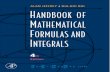 Handbook of Mathematical Formulas and Integrals · Handbook of Mathematical Formulas and Integrals ... Inverse Trigonometric and Hyperbolic Functions 139 2.7.1. Domains of Deﬁnition