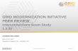 GRID MODERNIZATION INITIATIVE PEER REVIEW · GRID MODERNIZATION INITIATIVE PEER REVIEW ... production cost, and AC power flow analysis to major industry or academic ... distribution,