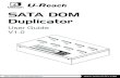 User Guide V1 - USB Duplicator Ureach SATA DOM Duplicator EN...the Expe rt of Duplicato s  SATA DOM Duplicator User Guide V1.0