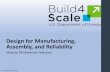 Design for Manufacturing, Assembly, and Reliability - … · 2017-12-21 · Materials Selection U.S. DEPARTMENT OF ENERGY • OFFICE OF ENERGY EFFICIENCY & RENEWABLE ENERGY Design