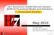 HL7 Electronic Health Record System (EHR-S) Functional ... · PDF fileHL7 Electronic Health Record System (EHR-S) Functional Model and Standard Ambassador Briefing . 2 ... Electronic