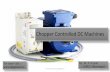 Chopper Controlled DC Machines - mpgirnari.in · •A chopper is a high speed ON/OFF semi-conductor switch. ... we can control output voltage. ... fixed dc voltage is converted into