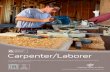 AGRICULTURAL Carpenter/Laborer - MyCAERT · A Carpenter/Laborer performs general maintenance duties and assist others in mechanical and carpentry related duties. SCAN TO LEARN MORE