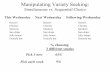 Manipulating Variety Seeking - dspace.mit.edudspace.mit.edu/bitstream/handle/1721.1/104055/15-812-fall-2002/... · Sun chips Sun chips Sun chips ... marketing Supply-Chain Management