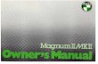 Puch Magnum Owners Manual - WordPress.com · Dear Puch Owner ... While under this warranty, Steyr Daimler Puch of America, hereafter SDPA, ... The moped may also be started by pedalling
