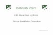 KYV - Resouces - Installations - K81 Guardian Hydrant Nozzle Installation … · K81 Guardian Hydrant Nozzle Installation Procedure Typical K81 Guardian Hydrant upper barrel with