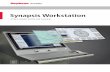 Synapsis Workstation 2017 · radar technologies and intelligent functions, ... • Manual and automatic target acquisition and tracking ... TECHNICAL DATA